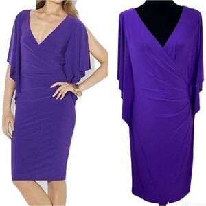 Lauren Ralph Lauren Purple Mini Dress